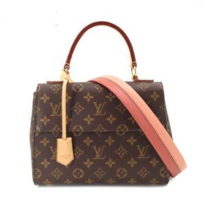 Louis Vuitton Monogram Cluny BB Shoulder Bag Vieux Rose